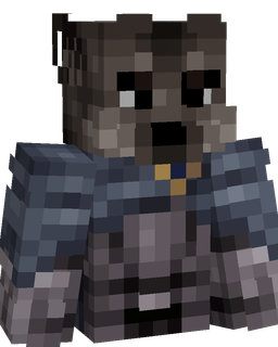 Black skin: bust render