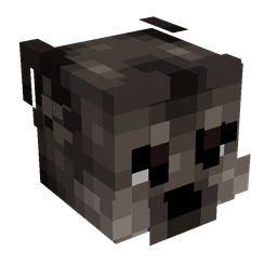 Black skin: head render