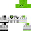 Classic skin: raw texture render