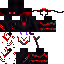 Black skin: raw texture render