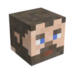 Blue skin: head render