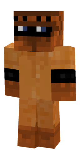 Brown skin: body, front render