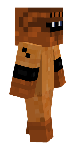 Brown skin: body, right side render
