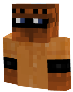 Brown skin: bust render