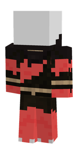 Black skin: body, front render