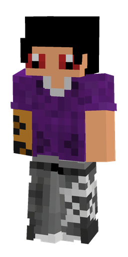 Black skin: body, front render
