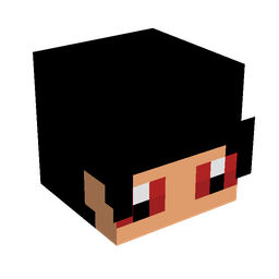 Black skin: head render