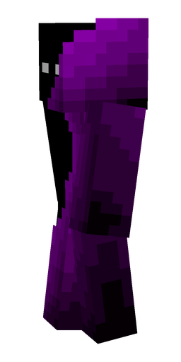 Black skin: body, left side render