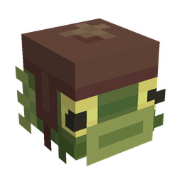 Blue skin: head render