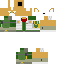 Classic skin: raw texture render