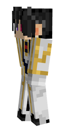 Black skin: body, left side render