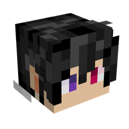 Black skin: head render