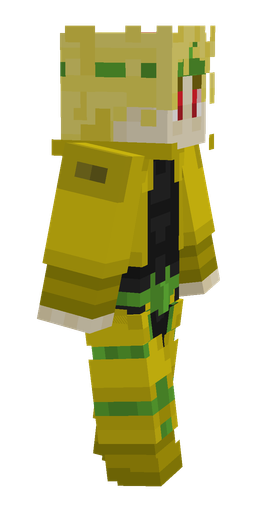 Black skin: body, right side render