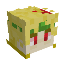 Black skin: head render