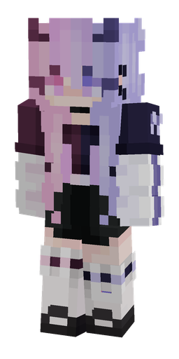 Blue skin: body, front render