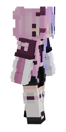 Blue skin: body, right side render