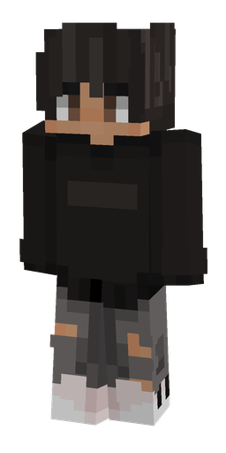 Black skin: body, front render