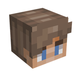 Brown skin: head render
