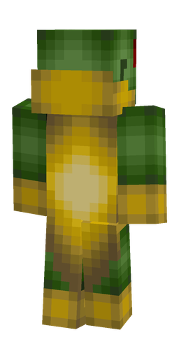 Classic skin: body, back render
