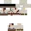 Brown skin: raw texture render