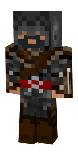 Black skin: body, front render