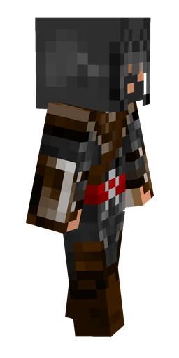 Black skin: body, right side render
