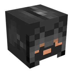 Black skin: head render