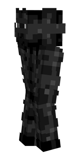 Black skin: body, left side render