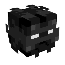 Black skin: head render