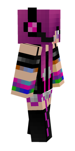 Black skin: body, right side render