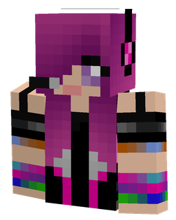Black skin: bust render