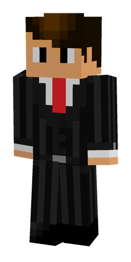 Black skin: body, front render