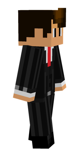 Black skin: body, right side render