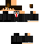 Black skin: raw texture render