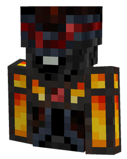 Black skin: bust render
