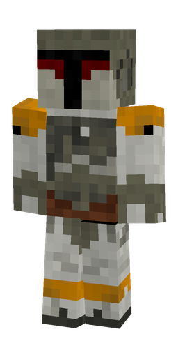 Black skin: body, front render