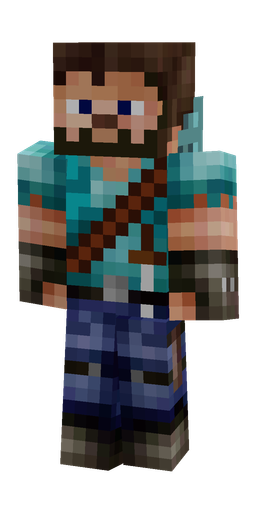 Black skin: body, front render