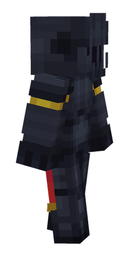 Black skin: body, right side render