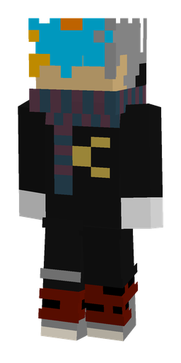 Black skin: body, front render