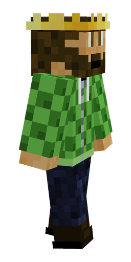 Black skin: body, right side render