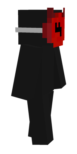 Black skin: body, right side render