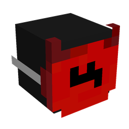 Black skin: head render