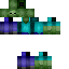 Blue skin: raw texture render