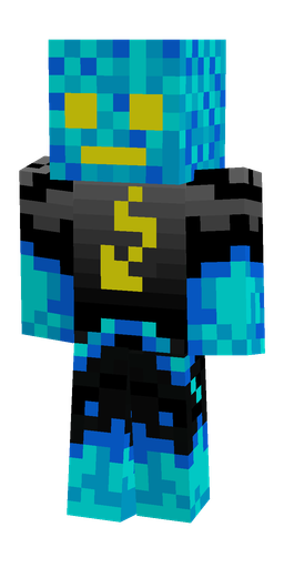 Black skin: body, front render