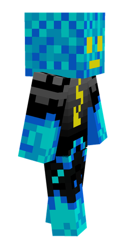 Black skin: body, right side render
