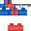 Blue skin: raw texture render
