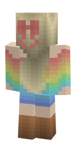 Classic skin: body, back render