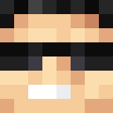 Black skin: face render