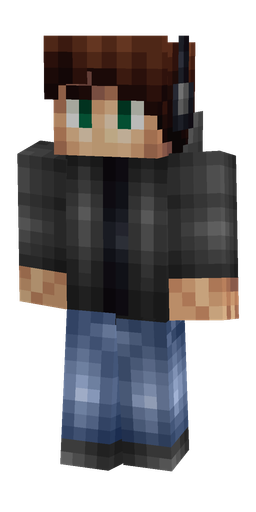 Black skin: body, front render