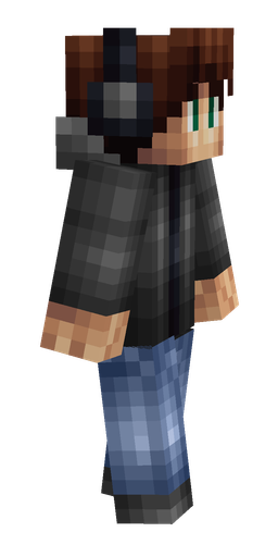 Black skin: body, right side render